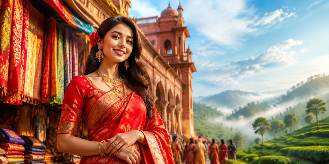 রাজশাহীর চা বাগানে বেটিং গেম খেলছেন একজন ব্যক্তি